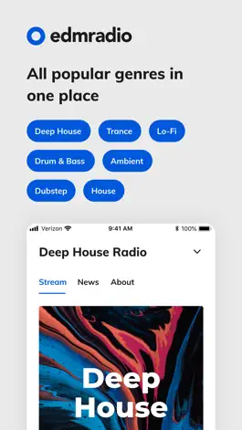 Game screenshot Edmradio - Dance Music App hack