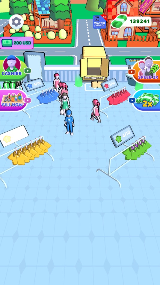 #5. Market Manager: Idle Store (iOS) 由: Aziza Rahman