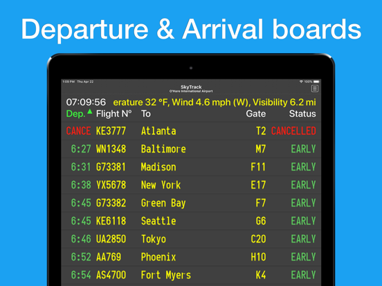 SkyTrack | Live Flight Tracker iPad screenshot 5 - Travel app