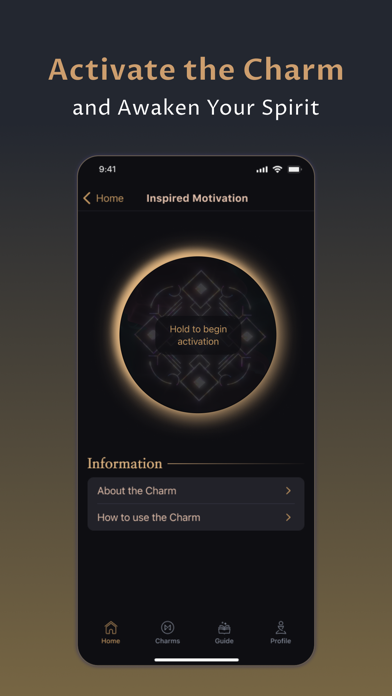 Guided meditations－Metacharms Screenshot