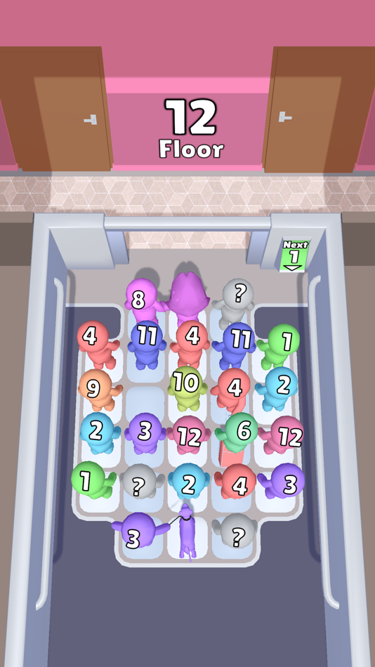 #5. Elevator Queue (iOS) 게시자: ZiNKY OYUN YAZILIM ANONiM SiRKETi