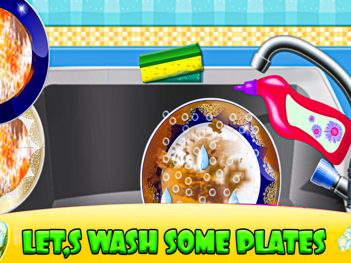 Cleanser Dish Washing Games