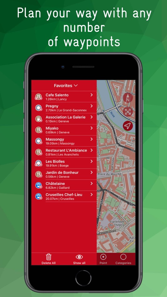 #9. Geneva Offline Map (iOS) Bởi: Joerg Holz