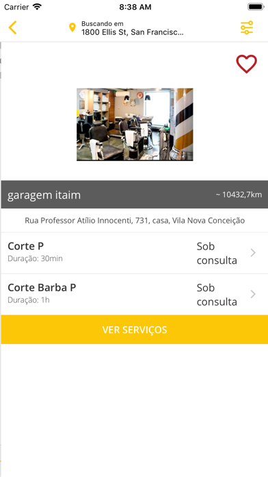 Barbearia Garagem Screenshot