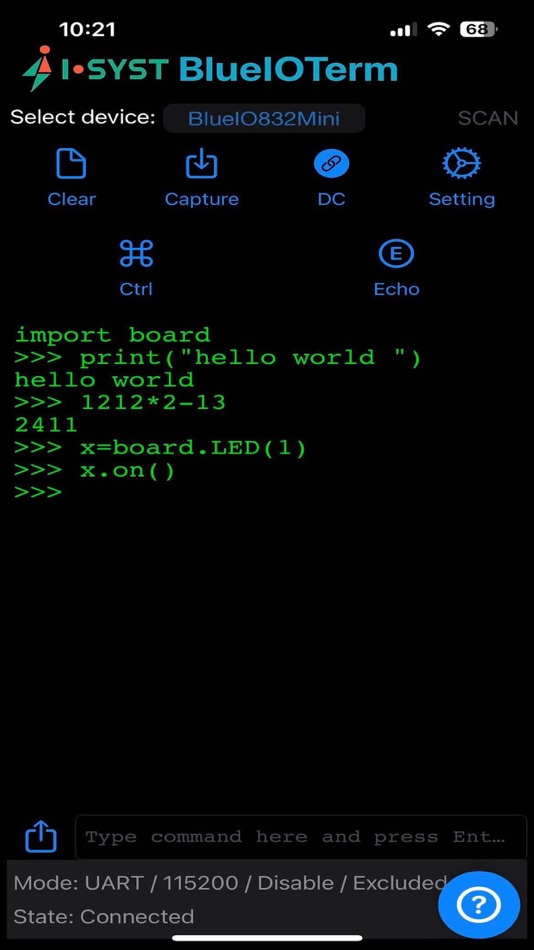 BlueIOTerm (iOS) 由: i-SYST BlueIOTerm (iOS) 由: i-SYST