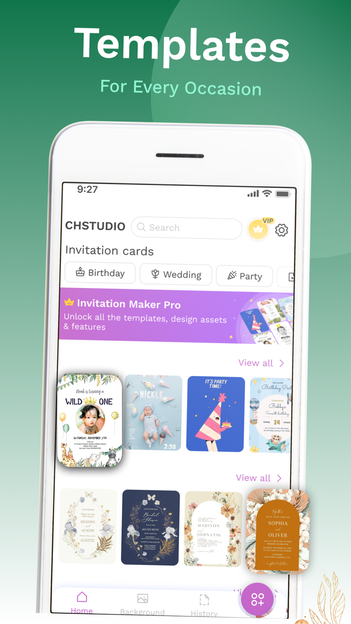 Party Invitation Cards Maker