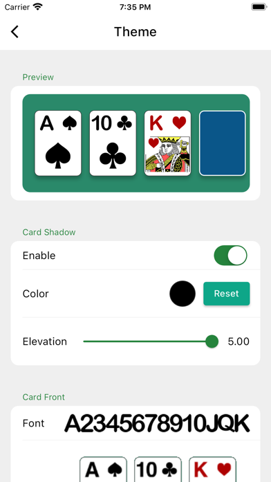 Klondike Solitaire II Screenshot