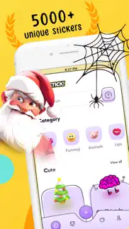 funstick: stickers & emojis iphone screenshot 1