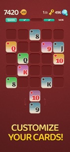 Cards Up! Merge Puzzle screenshot #5 for iPhone