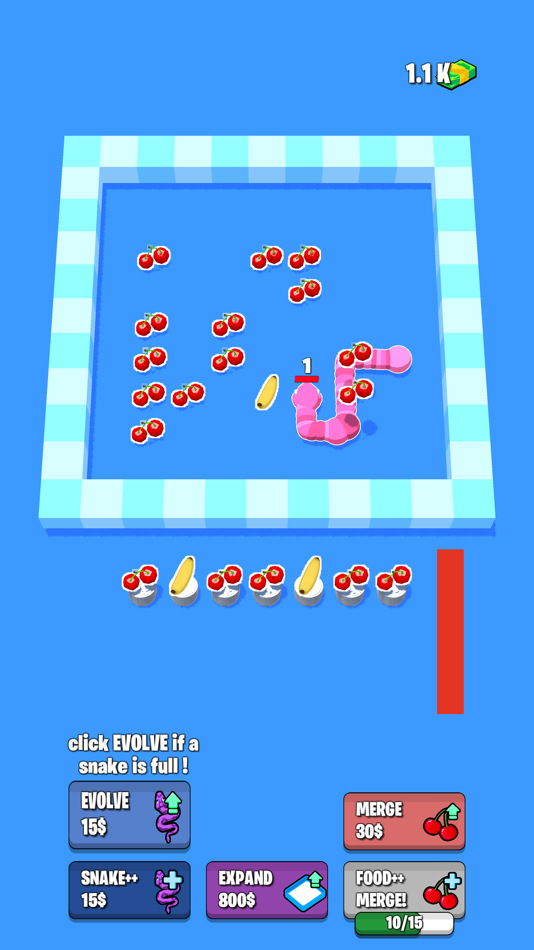 #3. Snake Clicker 3D (iOS) 由: TINKERBOX YAZILIM SANAYI VE TICARET LIMITED SIRKETI