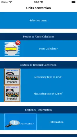 Game screenshot UnitsCal Lite Tape Calculator mod apk