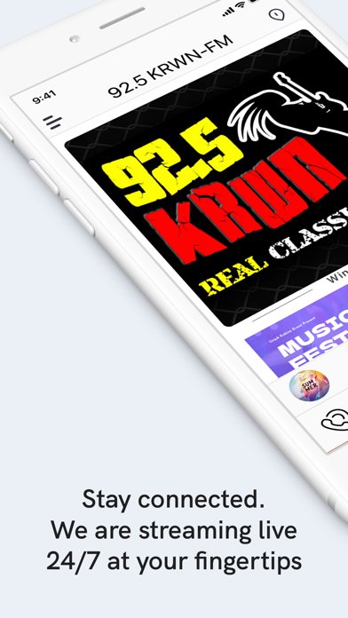 92.5 KRWN-FM Screenshot