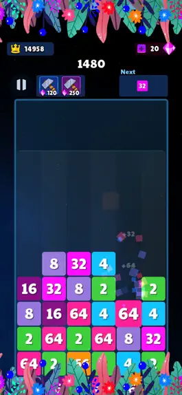 Game screenshot 2088: Number Puzzle Games 2048 apk