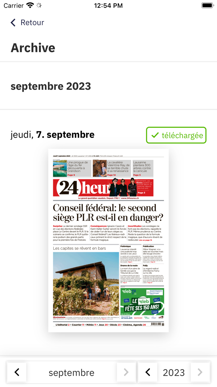 24 heures le journal