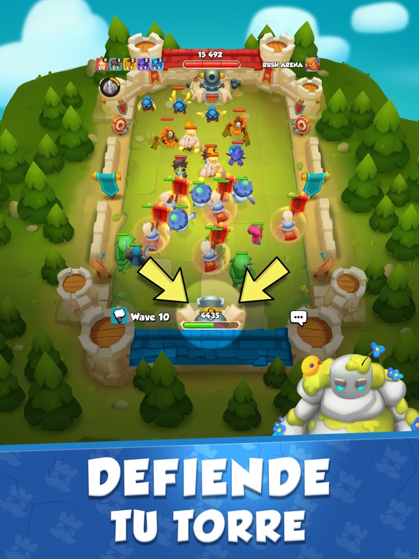 Rush Arena - Clash Battle TD screenshot 9