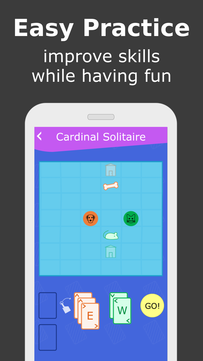 Cardinal Solitaire Directions