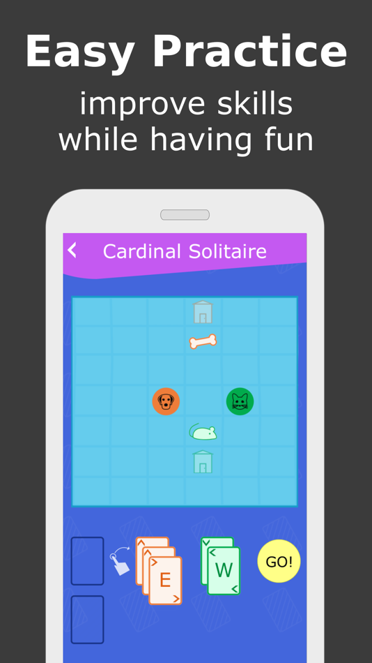 #2. Cardinal Solitaire Directions (iOS) โดย: William Portillo
