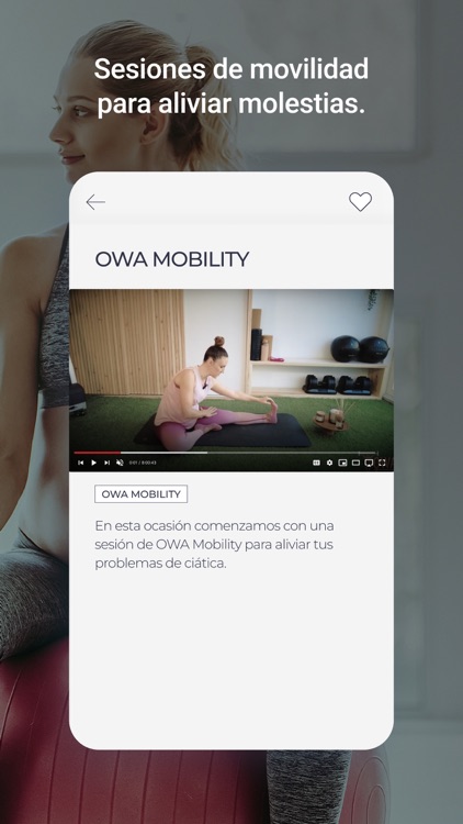 OWAPP Entrenamiento embarazo screenshot-4