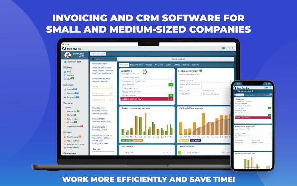 #1. In-Mobility CRM and Billing (macOS) By: Mickaël K'DUAL