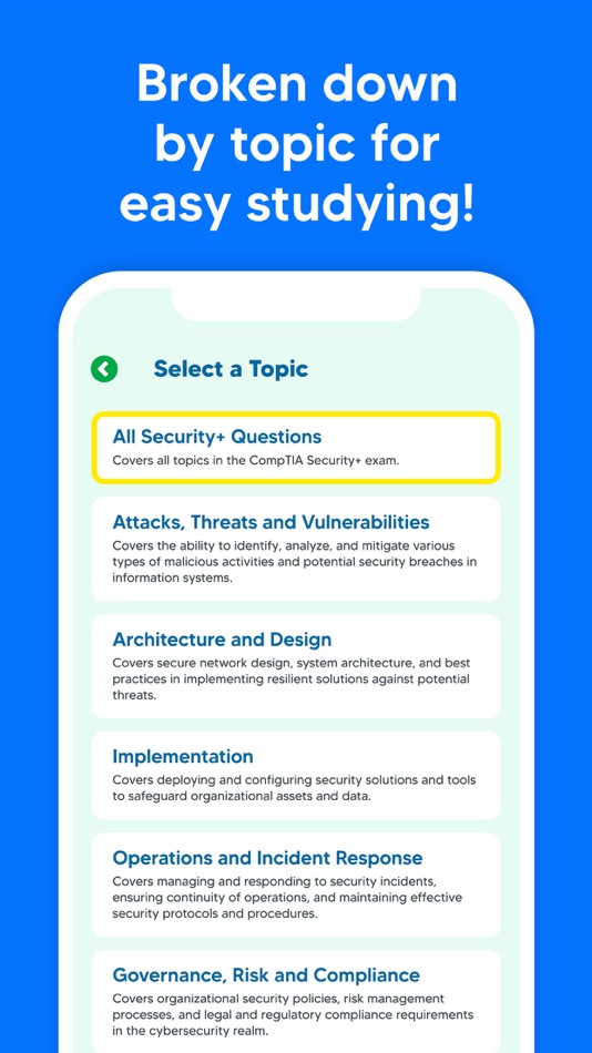 #7. CompTIA Security+ Exam Test (iOS) 由: Best Fun Games