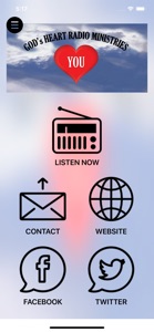 Gods Heart Radio screenshot #2 for iPhone