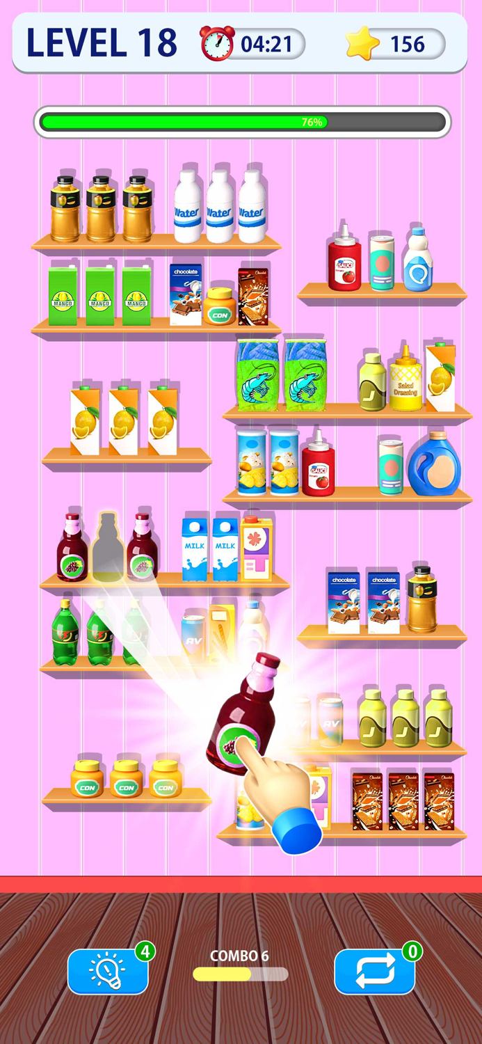 ASMR Goods Sort Match Puzzle