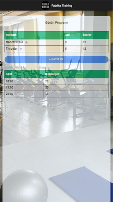 Fabrika Training Screenshot