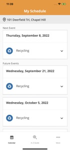 Orange County NC Recycles screenshot #3 for iPhone