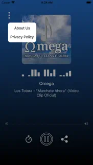 omega radio iphone screenshot 2