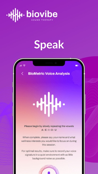 Biovibe Screenshot