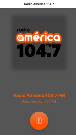 Game screenshot Radio América 104.7 apk
