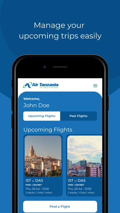 Air Tanzania Screenshot
