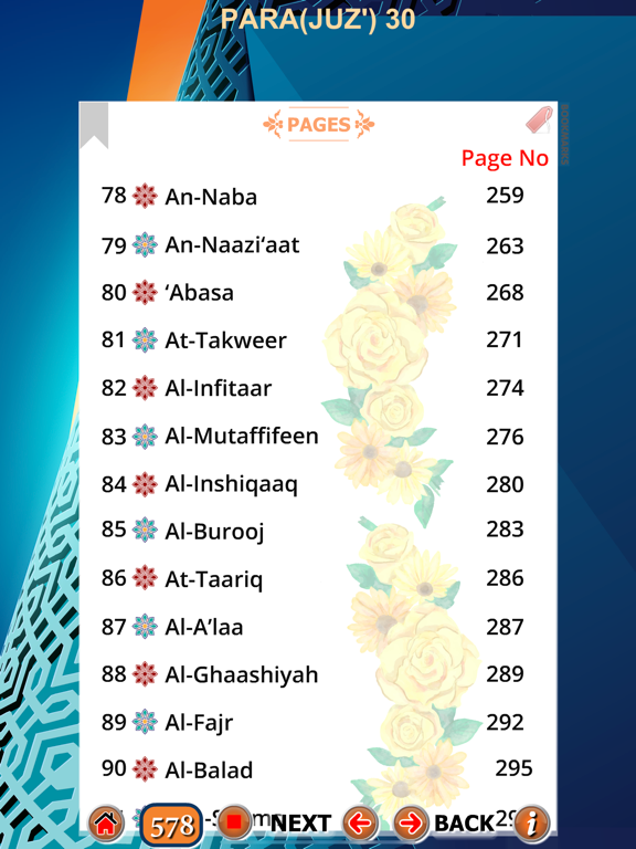 Para 21 to 30 with Audio iPad screenshot 9 - Education app