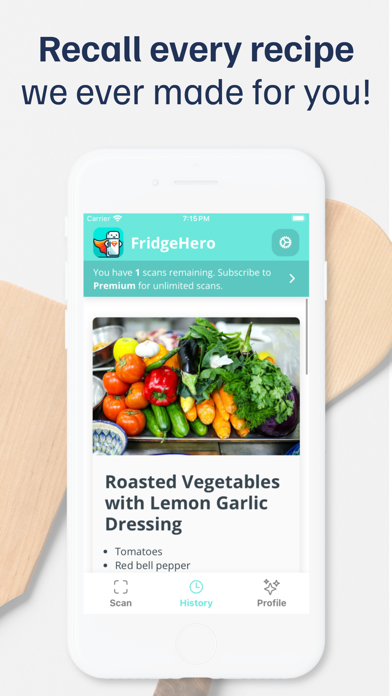 FridgeHero Screenshot