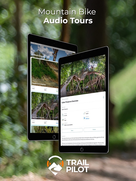 TrailPilot iPad screenshot 1 - Travel app