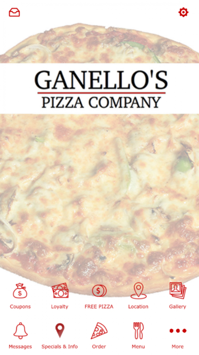 Ganellos Pizza Company Screenshot