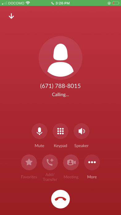 DOCOMO PACIFIC UC Screenshot