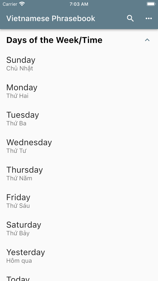 #2. Vietnamese Basic Phrases (iOS) 由: Qvyshift LLC