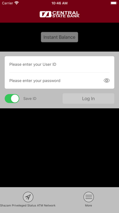 Central State Bank IA Screenshot