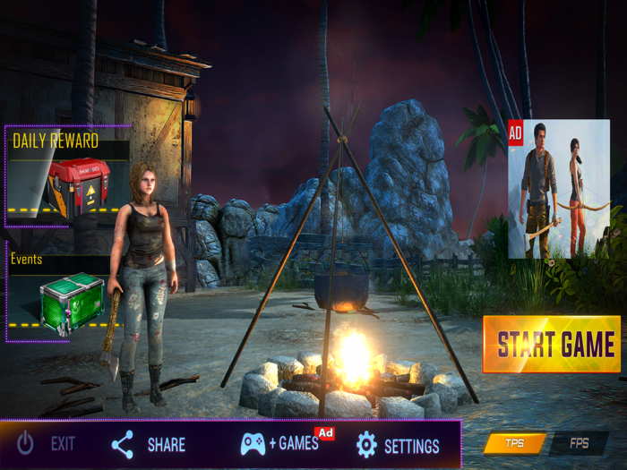 Lost Island Lone Survival Game