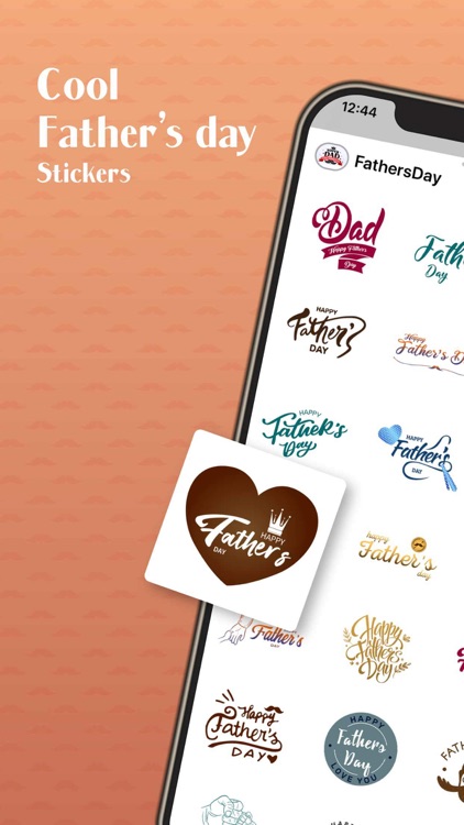 Happy Father's Day Stickers. screenshot-4