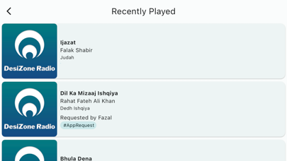 DesiZone Radio iPhone screenshot 9 - Music app