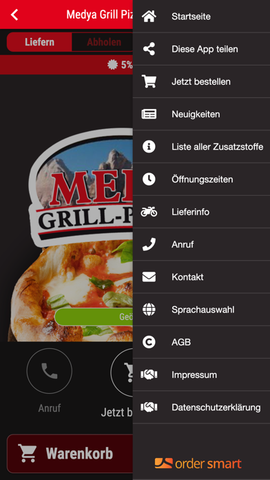 Medya Grill Pizzeria Lippstadt Screenshot