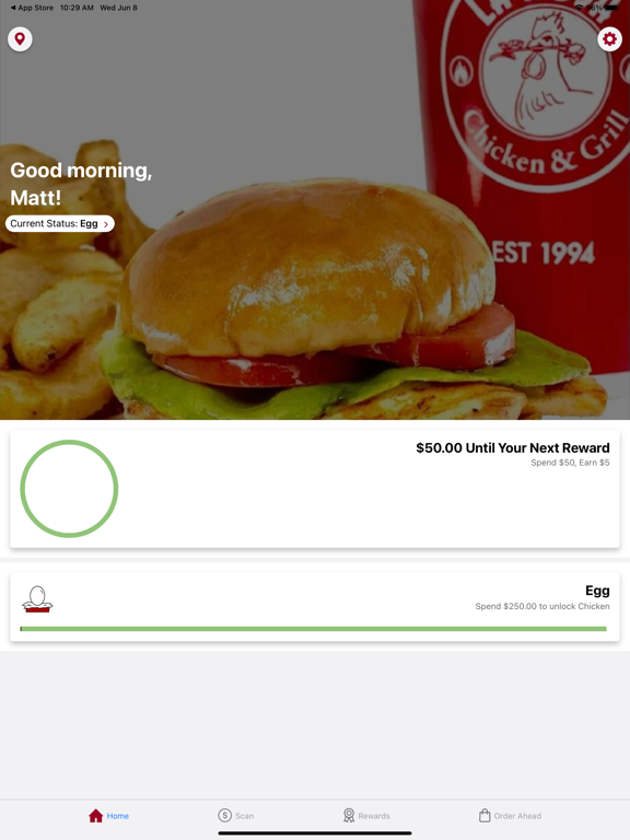 La Rosa Rewards iPad screenshot 3 - Food & Drink app