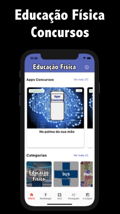 Educação Física Concursos Screenshot
