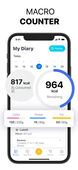 Game screenshot HitMeal Calorie & Food Tracker hack