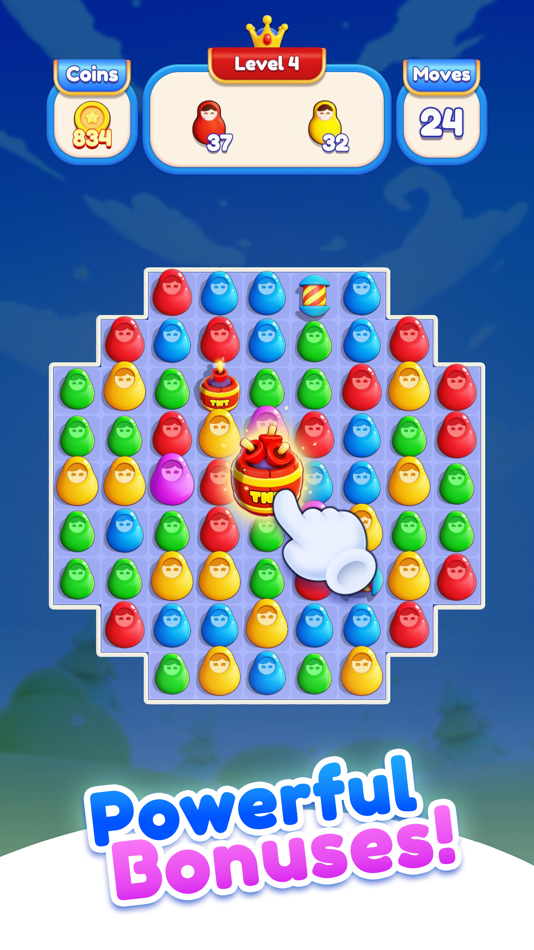 #2. Dolls Stack: Match & Stack! (iOS) 由: Voodoo