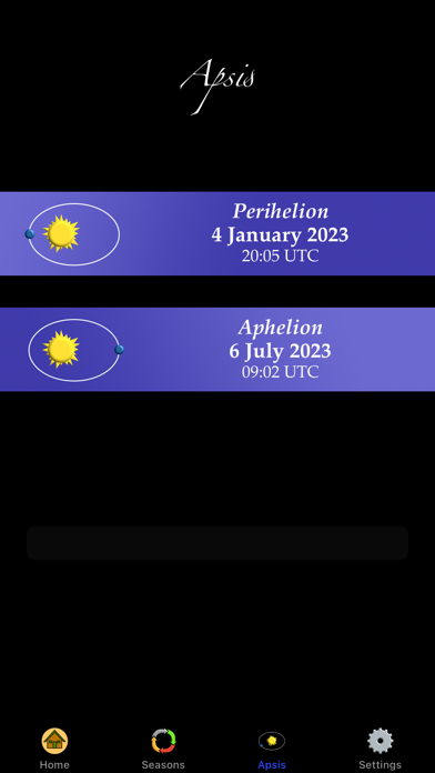 Equinoxes and Solstices Screenshot