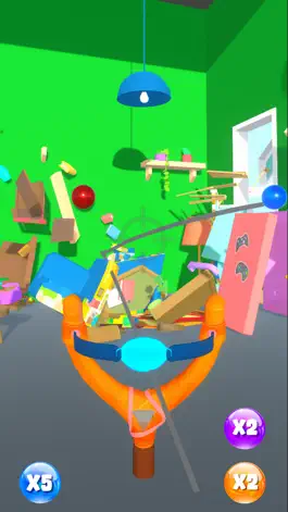 Game screenshot Sling Shot Room apk