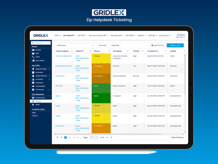 Gridlex App Suite